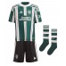 Billige Manchester United Casemiro #18 Børnetøj Udebanetrøje til baby 2023-24 Kortærmet (+ korte bukser)